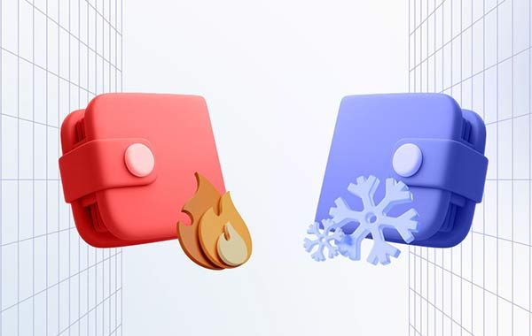 Холодные и горячие криптокошельки